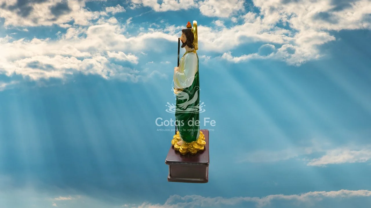 San Judas con monedas - Cajita  2