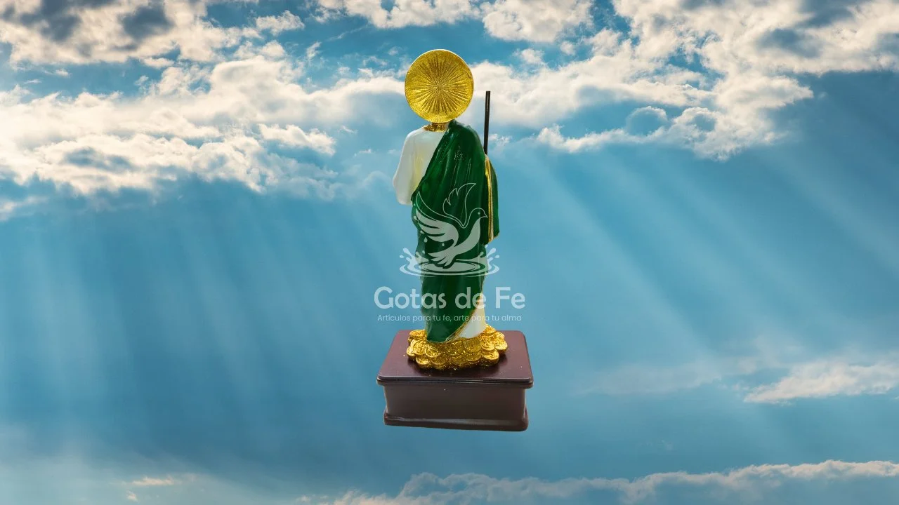 San Judas con monedas - Cajita  3