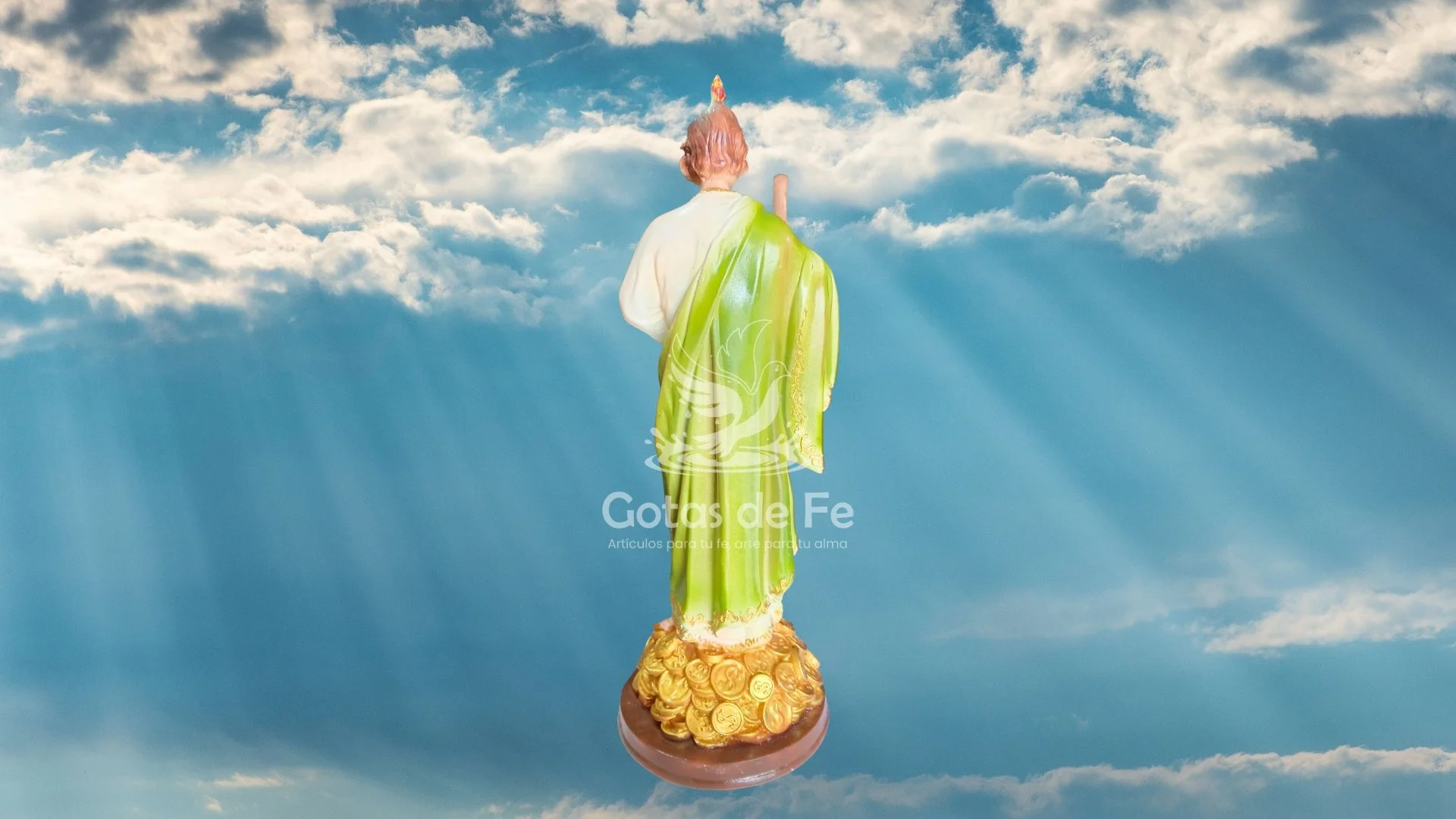 San Judas Tadeo con Monedas 3