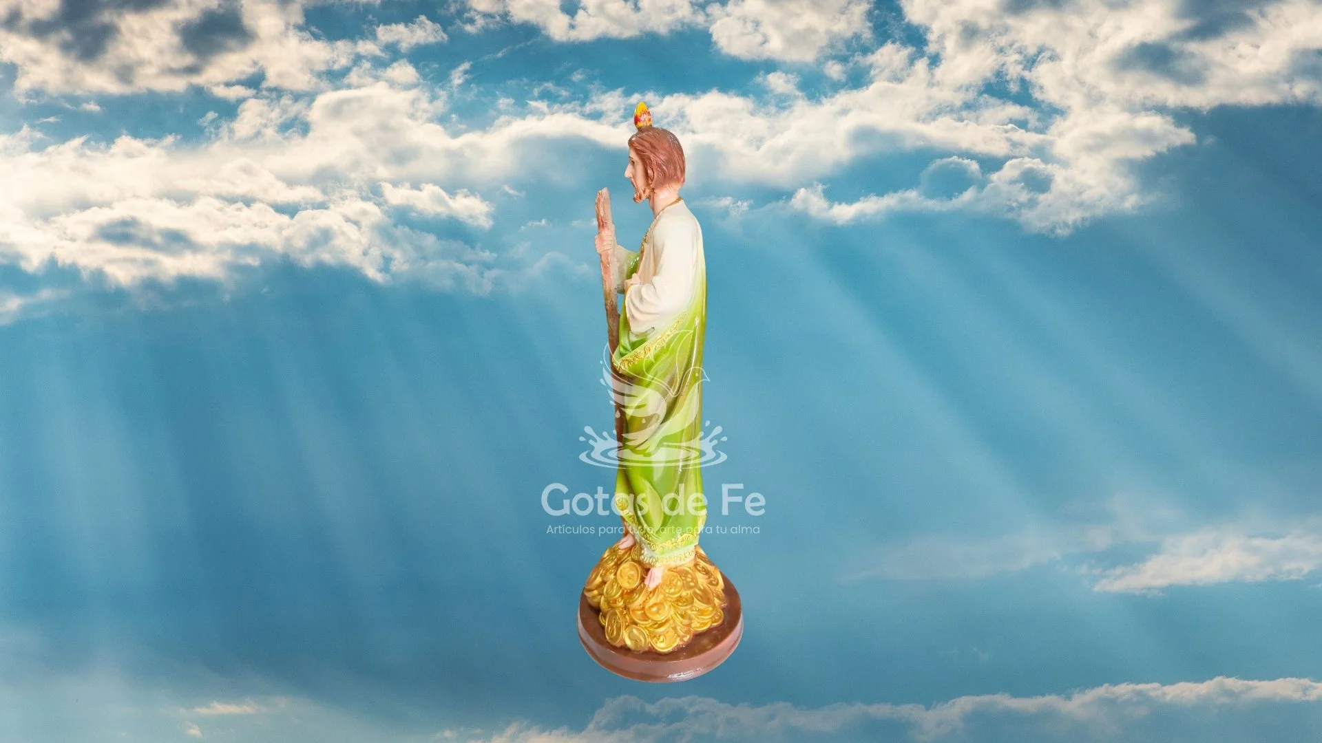 San Judas Tadeo con Monedas 2