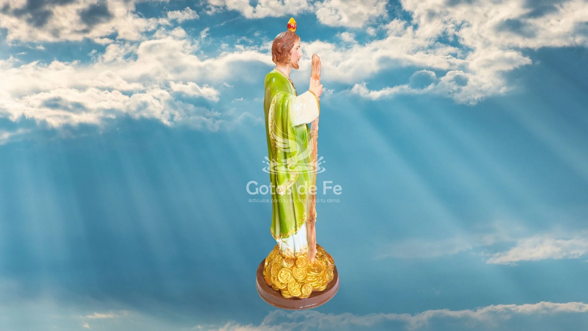 San Judas Tadeo con Monedas 4