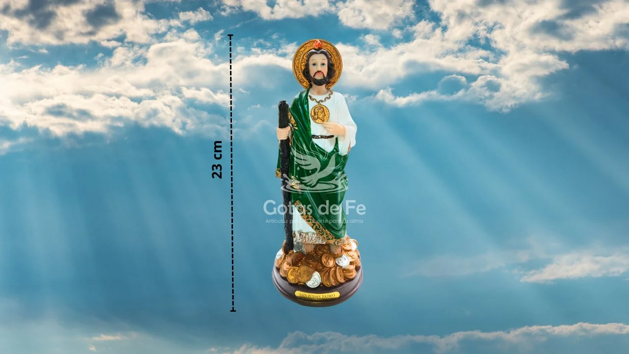 San Judas con monedas 